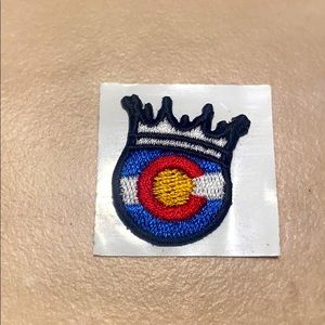 The Spot 420 Colorado Crown embroidered sticker 💯